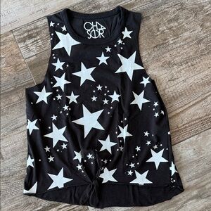 Chaser Charcoal Tank with White Star Design